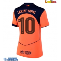 Barcelona Lamine Yamal #10 Replica Third Shirt Ladies 2025-26 Short Sleeve